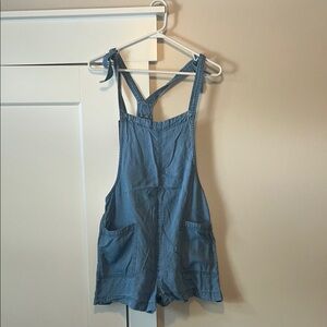 Altar'd State Blue Denim Jumpsuit